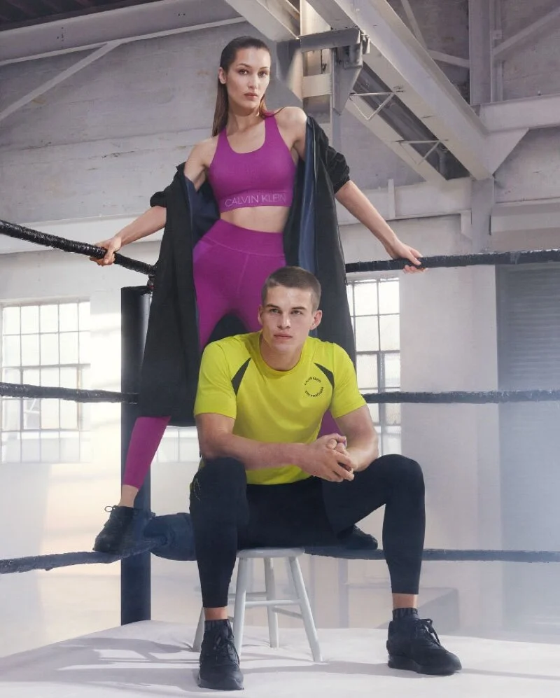 Bella Hadid Abby Alanna Get a Move On In CK Performance